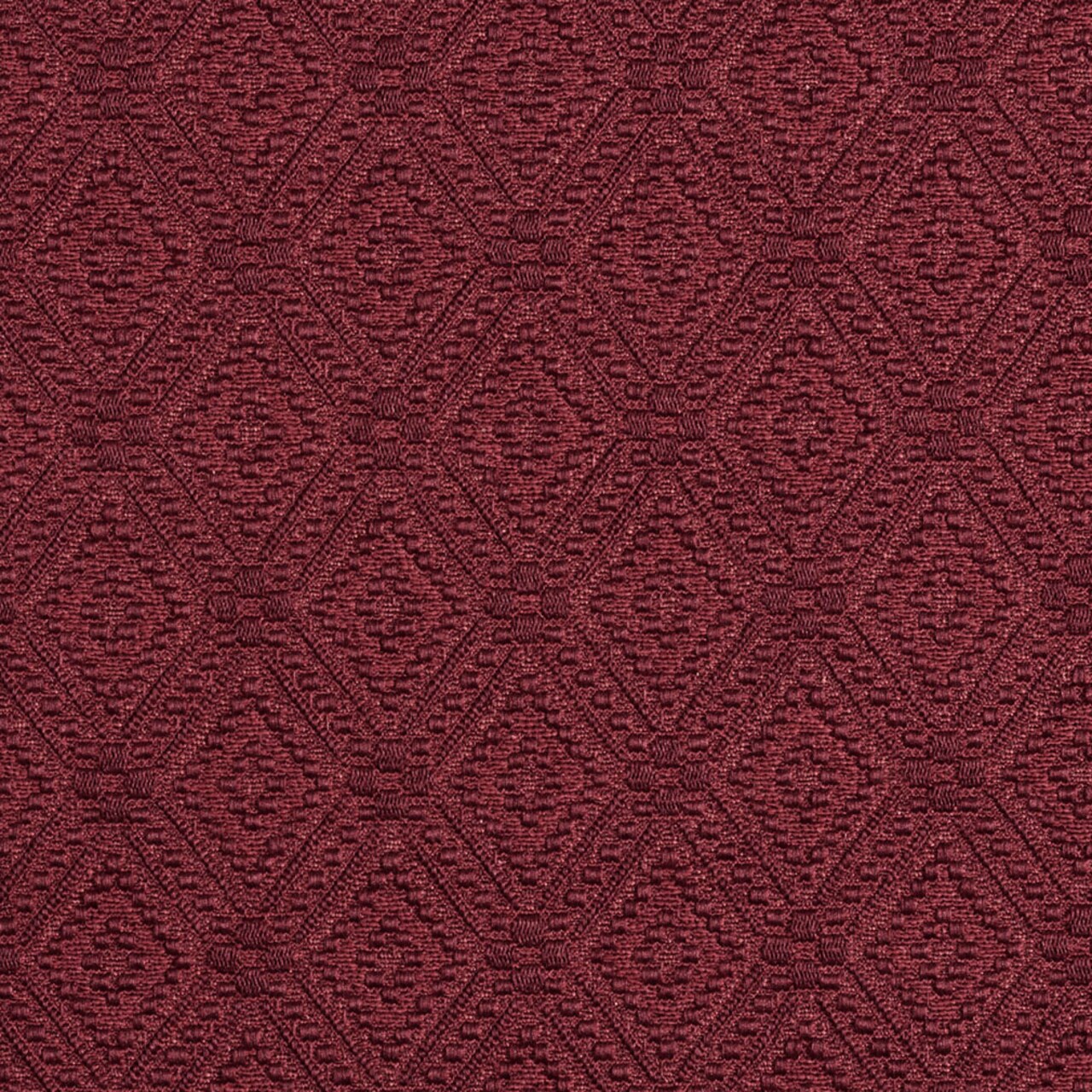 Ruby/Prism - Red & Burgundy Diamonds Upholstery Fabric 54 Inches"